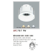 Đèn downlight led 1 chế độ AFC 712T 9W