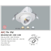Đèn downlight led 1 chế độ AFC 714 9W 