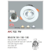 Đèn downlight led 1 chế độ AFC 722 7W 1CD