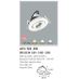 Đèn downlight led 1 chế độ AFC 723 3W