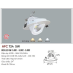 Đèn downlight led 1 chế độ AFC 724 5W