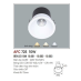 Đèn downlight led 1 chế độ AFC 725 10W