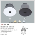 Đèn downlight led 1 chế độ AFC 726 9W