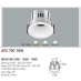Đèn downlight led 1 chế độ AFC 730 10W 1CD