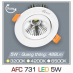 Đèn downlight led 1 chế độ AFC 731 5W 1C