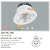 Đèn downlight led 3 chế độ AFC 734 12W 3C
