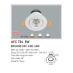 Đèn downlight led 1 chế độ AFC 734 5W