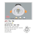 Đèn downlight led 3 chế độ AFC 734 7W 3C