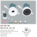 Đèn downlight led 1 chế độ AFC 735 7W