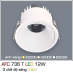 Đèn downlight led 3 chế độ AFC 736T 12W 3CD
