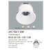 Đèn downlight led 3 chế độ AFC 736T 12W 3CD