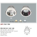 Đèn downlight led 1 chế độ AFC 743 9W 1C