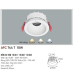 Đèn downlight led 1 chế độ AFC 744T 10W 1C