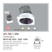 Đèn downlight led 3 chế độ AFC 750/110W 3CD