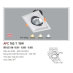 Đèn downlight led 1 chế độ AFC 762/1 15W