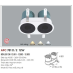 Đèn downlight led 1 chế độ AFC 781D/2 12W