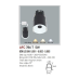 Đèn downlight led 1 chế độ AFC 786T 5W
