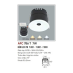 Đèn downlight led 1 chế độ AFC 786T 7W