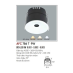 Đèn downlight led 1 chế độ AFC 786T 9W