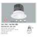 Đèn downlight led 1 chế độ AFC 795T 9W