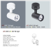 Đèn pha tiêu điểm led AFC 908 9W Đế Ngồi