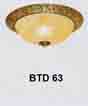 Đèn áp trần đồng BTD 63