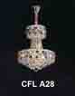 Đèn chùm thả pha lê CFL A28