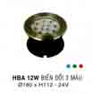 Đèn âm hồ nước HBA 12W DM