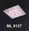 Áp trần pha lê Led vuông ML 8137