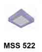 Đèn mâm áp trần MSS 522