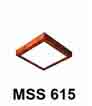Đèn mâm áp trần MSS 615