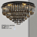 Áp trần pha lê Led tròn OTPL 3509T800