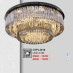 Áp trần pha lê Led tròn OTPL 3510