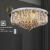 Áp trần pha lê Led tròn OTPL 3514T800
