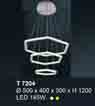 Đèn thả nghệ thuật LED T 7204