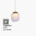 Đèn thả pha lê THD 0918T1