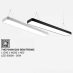 Đèn thả LED trang trí THD 7049N1200 ĐEN-TRẮNG