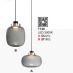 Đèn thả nghệ thuật LED TT 48