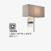 Đèn tường thủy tinh  VDN 55