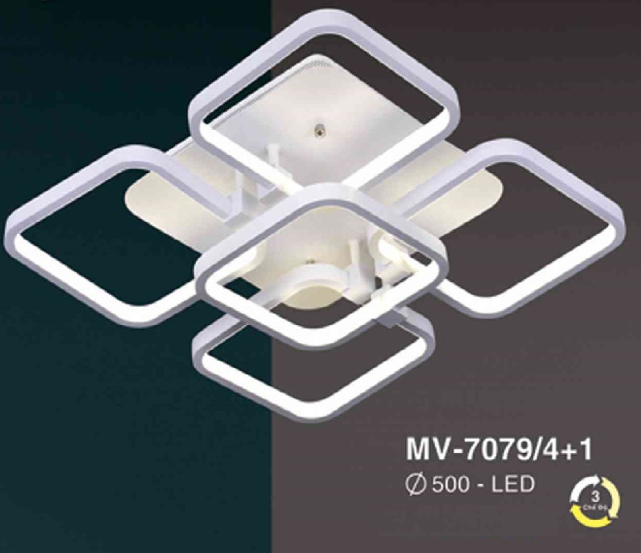 Đèn áp trần Hàn Quốc mv 7079/4+1