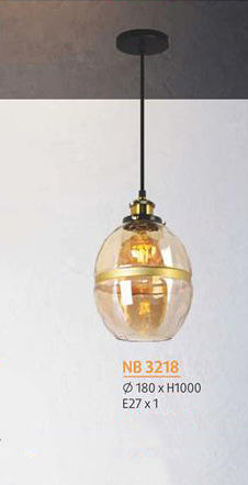 Đèn thả nghệ thuật nb 3218