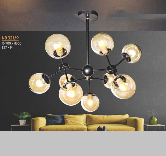 Đèn chùm nghệ thuật nb 321/9