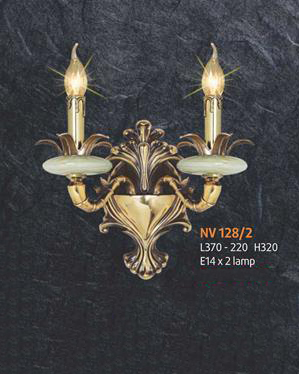 Đèn tường đồng nv 128/2