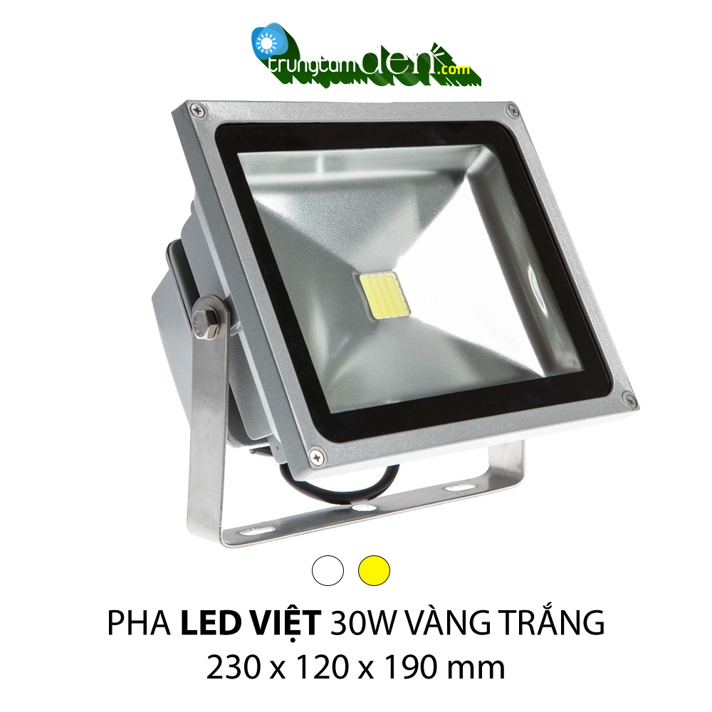 PHA LED 30W Trắng + Vàng