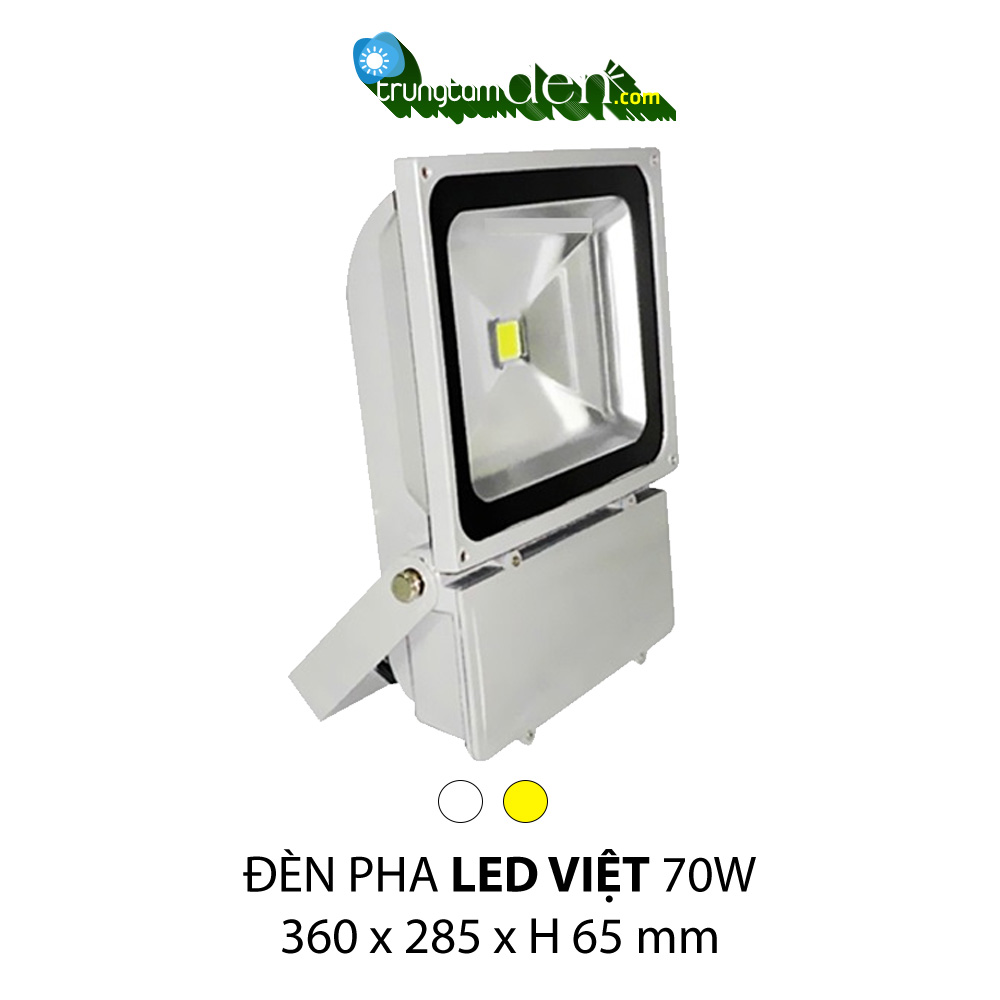 PHA LED 70W Trắng + Vàng