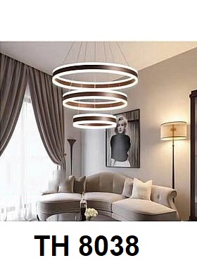 Đèn thả nghệ thuật LED th 8038
