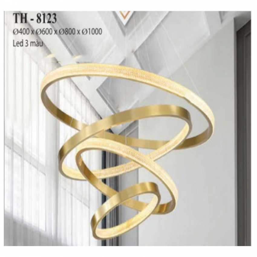 Đèn thả dây pha lê th 8123