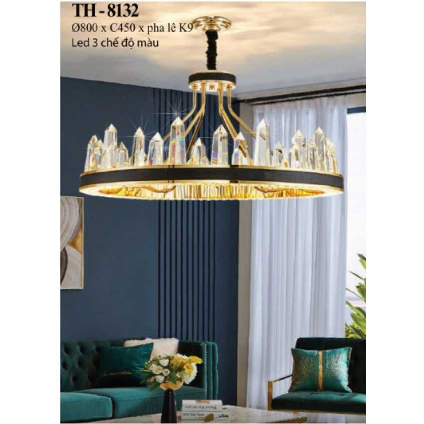 Đèn thả pha lê th 8132