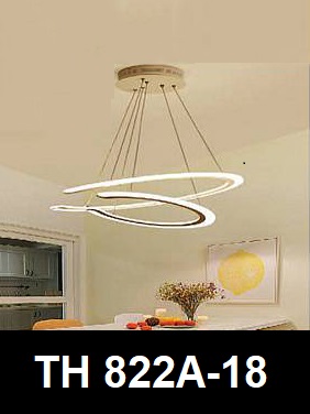 Đèn thả nghệ thuật LED th 822a-18