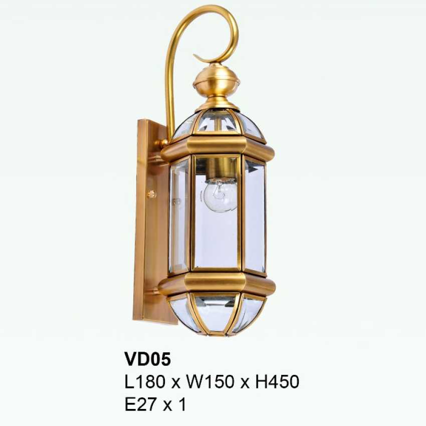 Đèn tường đồng vd05